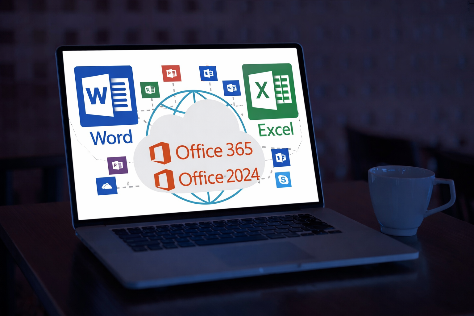 WordとExcelの画面